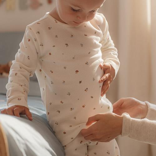 Tweedelige pyjama - Wit - Forest Friends - Forest Treasures