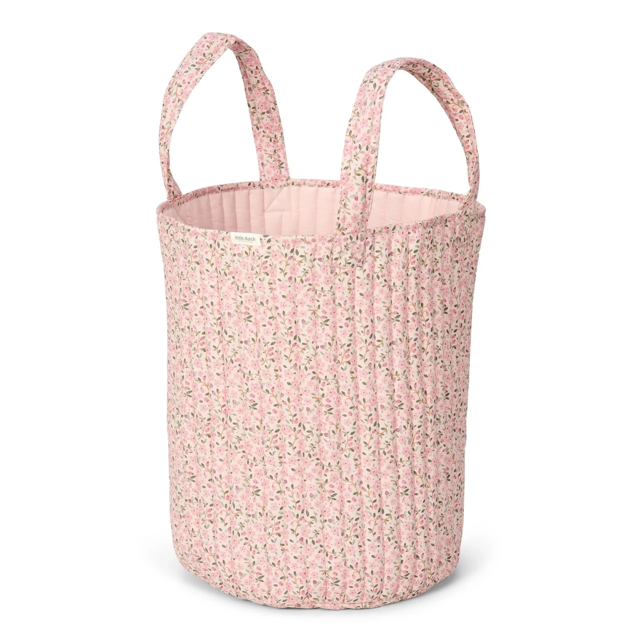 Opbergmand XL - Roze - Fairy Floral