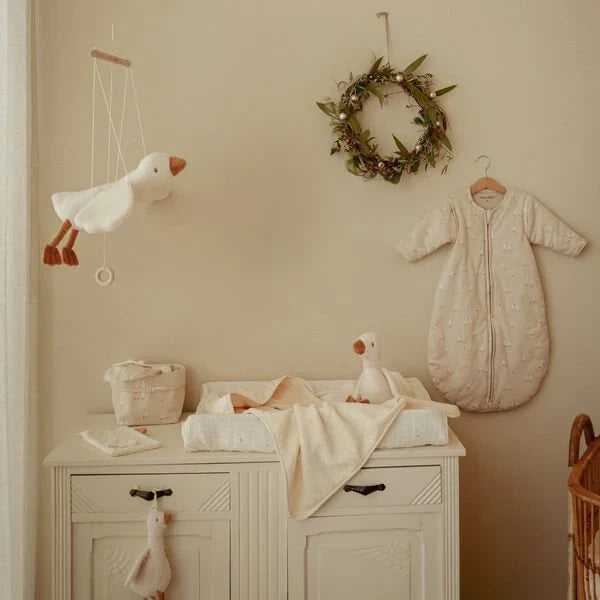 Slaapzak winter – Beige – Maat 90 cm – Newborn Naturals – Little Goose