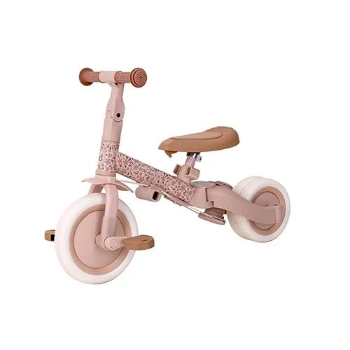 4 in 1 Driewieler Pink