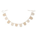 Slinger met vlaggetjes - Beige - Essentials