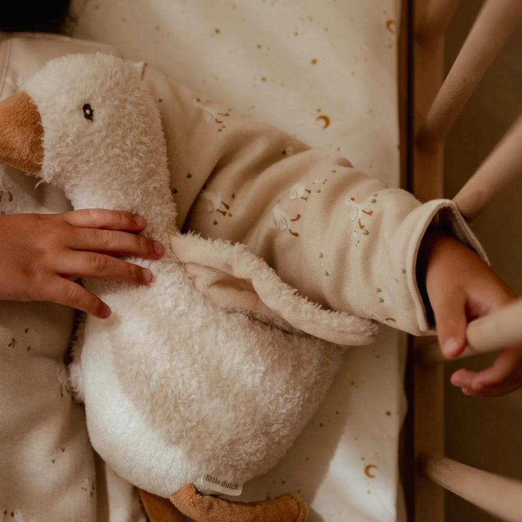 Wieg hoeslaken - Wit - Newborn Naturals - Little Goose