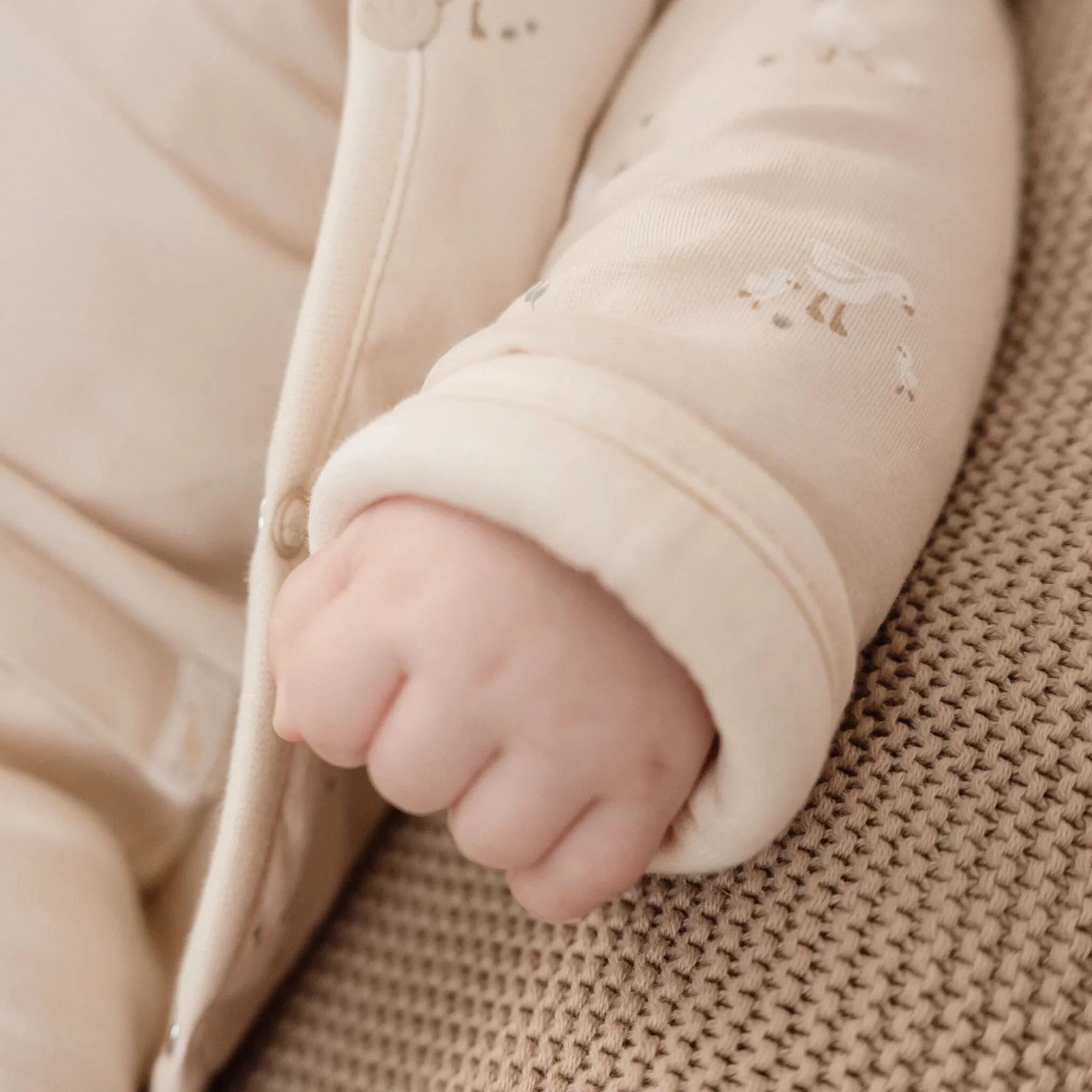 Vest - Beige - Newborn Naturals - Little Goose