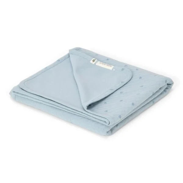 Ledikant deken - Blauw - Essentials