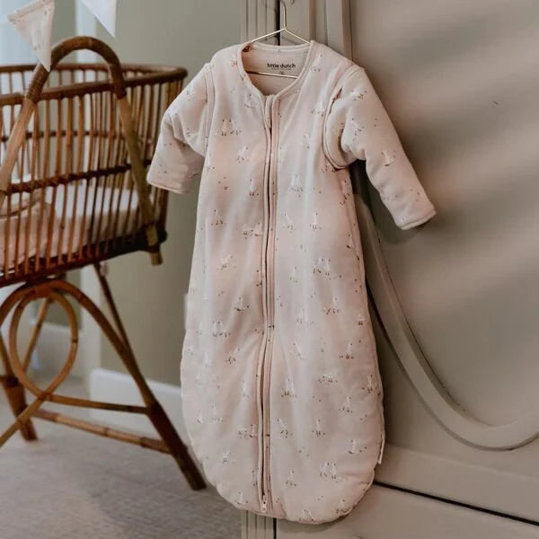 Slaapzak winter – Beige – Maat 60 cm – Newborn Naturals – Little Goose