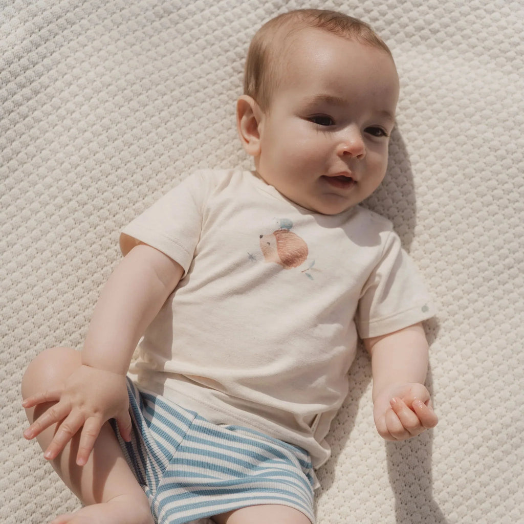 Shirt korte mouw - Zand