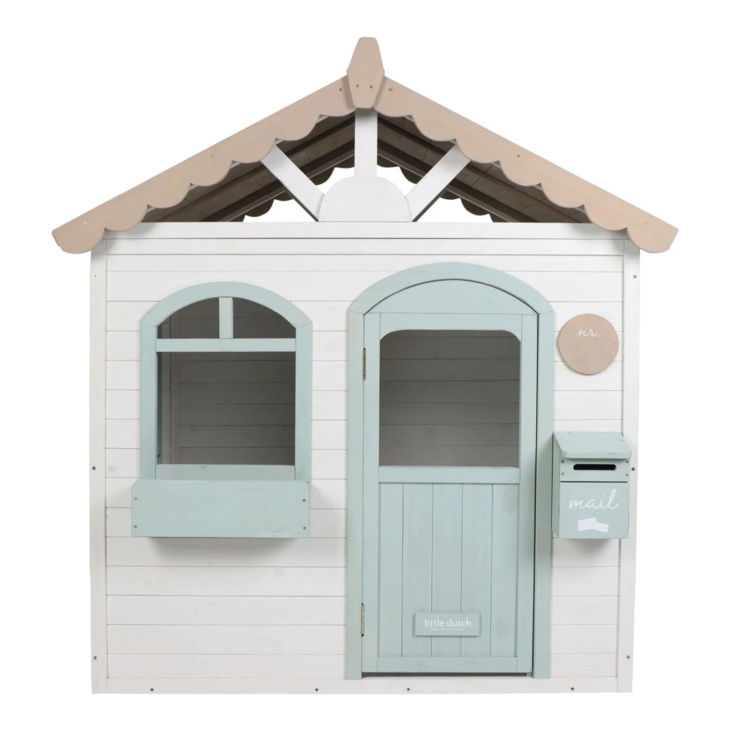 Houten speelhuisje - Wit