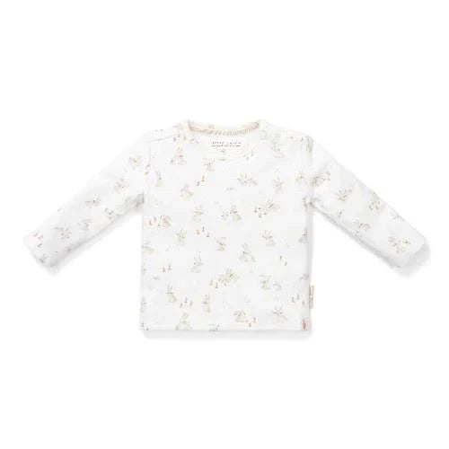 Shirt lange mouw - Wit - Newborn Naturals - Baby Bunny