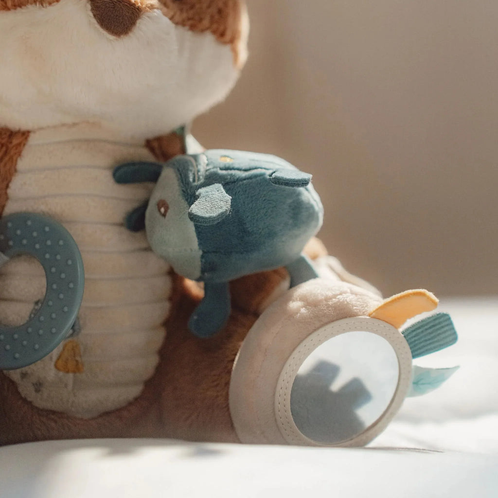 Activiteitenknuffel Vos - Blauw - Forest Friends