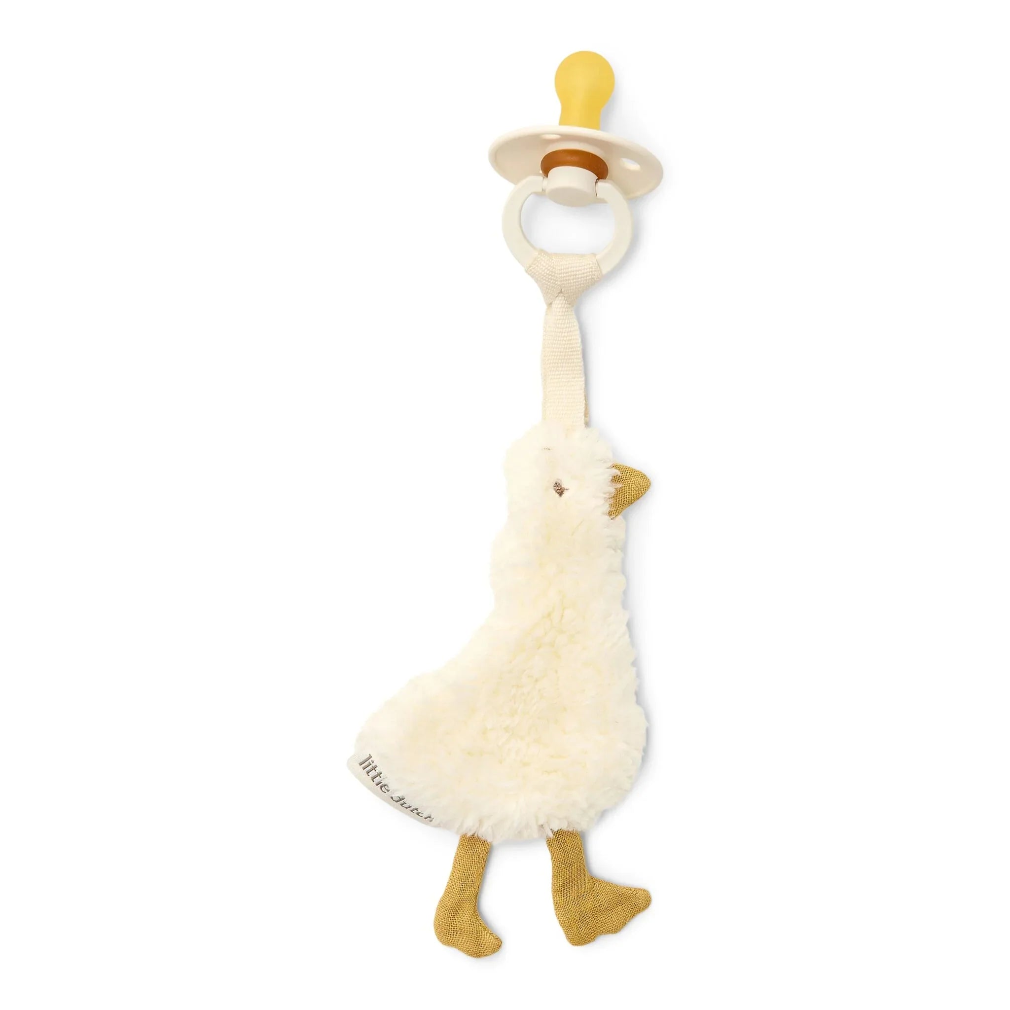 Speendoekje - Wit - Newborn Naturals - Little Goose
