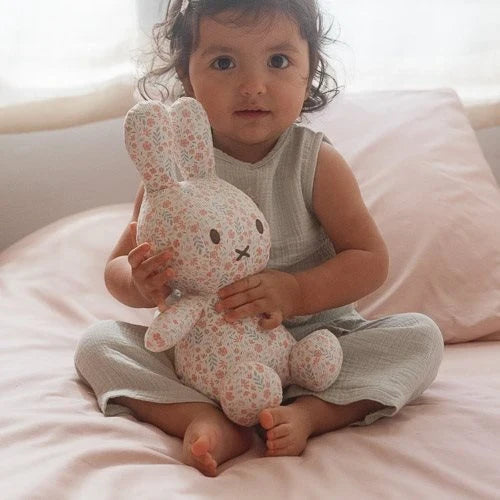 nijntje knuffel all-over print 30 cm - Roze - Lucky Blossom
