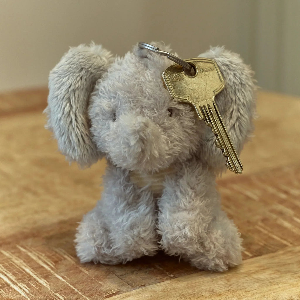 Sleutelhanger Olifant - Grijs