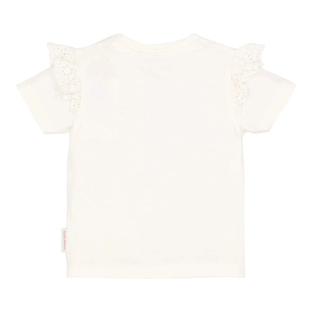 Shirt korte mouw - Wit - Bloemen