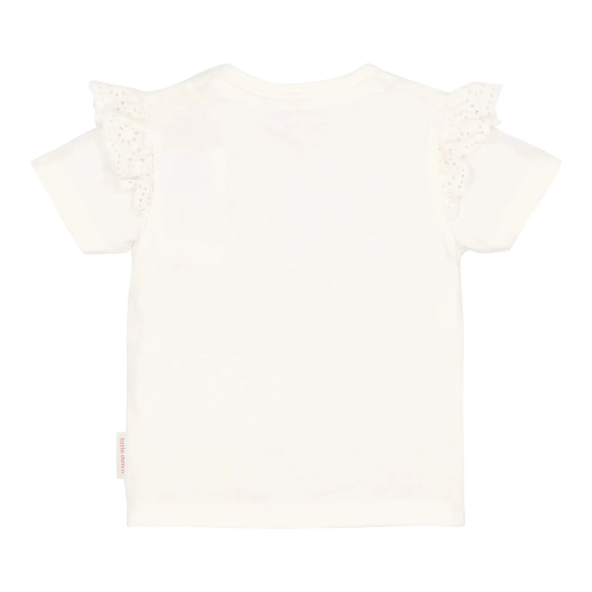 Shirt korte mouw - Wit - Bloemen
