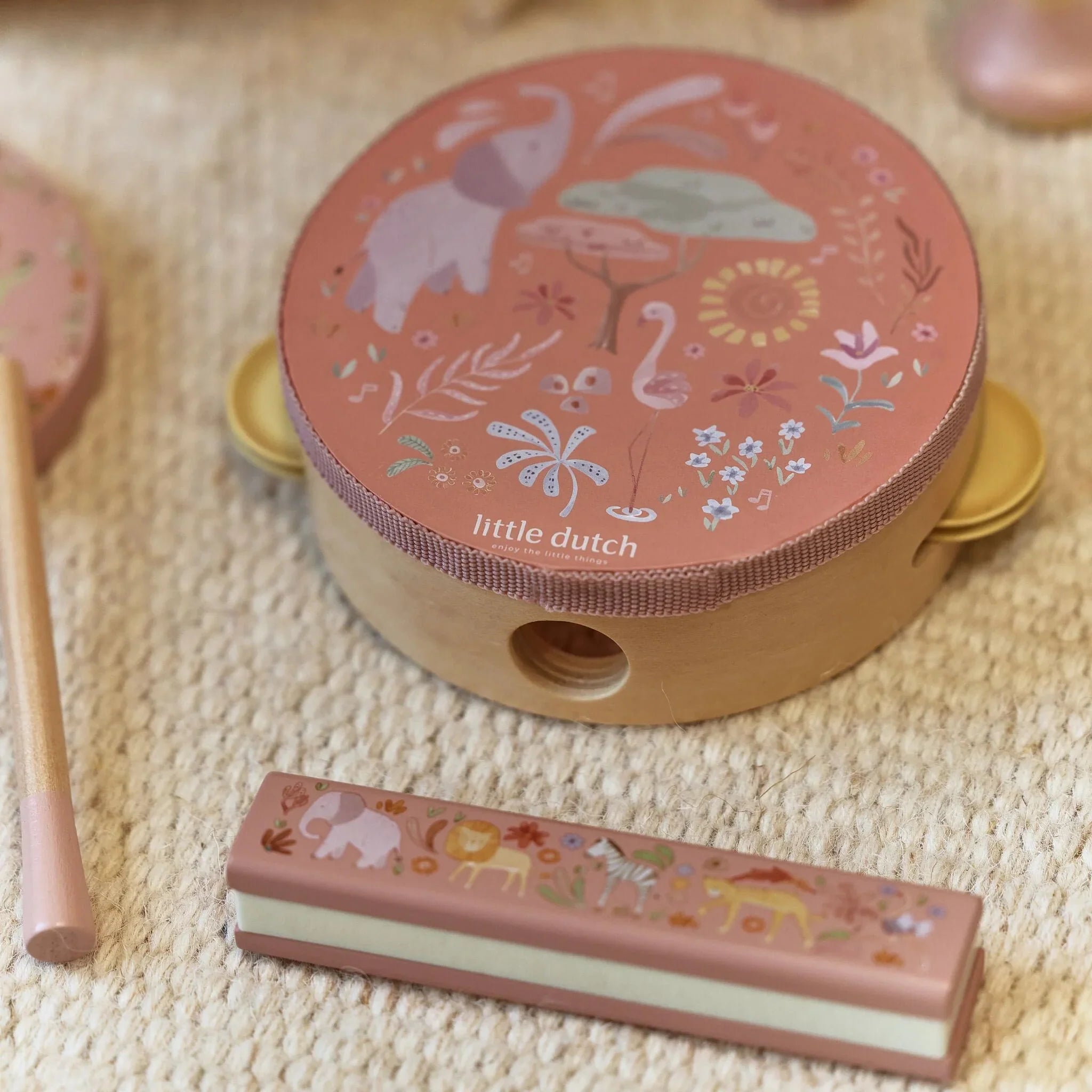 Muziekset - Roze - Safari Friends