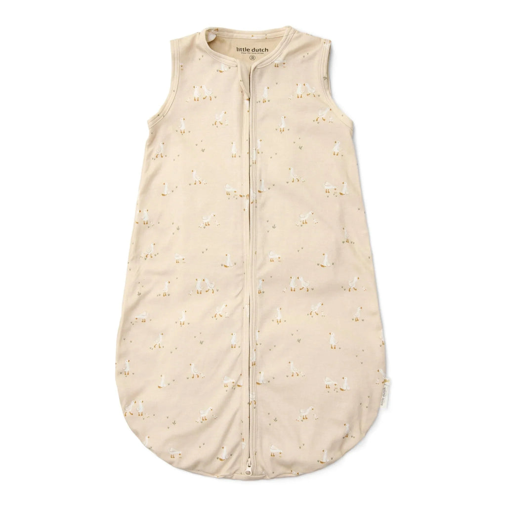 Slaapzak zomer – Beige – Maat 70 cm – Newborn Naturals – Little Goose