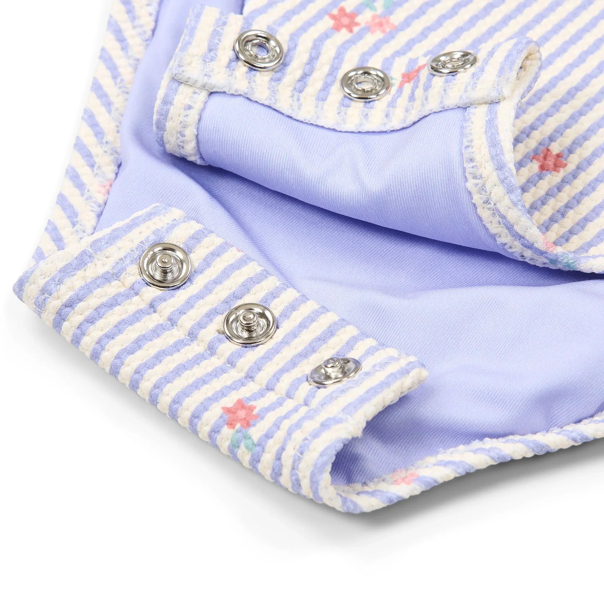 Badpak - Paars - Dreamy Stripes