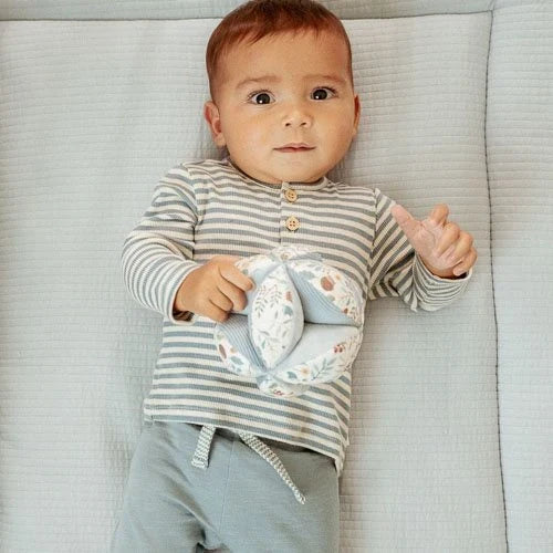 Shirt lange mouw - Blauw - Forest Friends - Stripe
