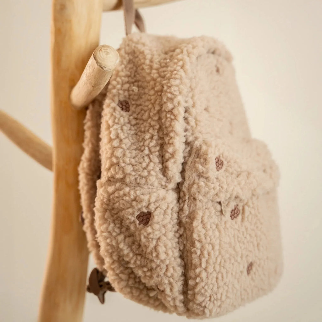 Teddy Rugzakje Taupe
