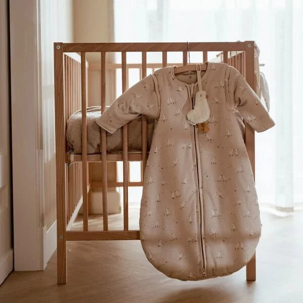 Slaapzak winter – Beige – Maat 60 cm – Newborn Naturals – Little Goose